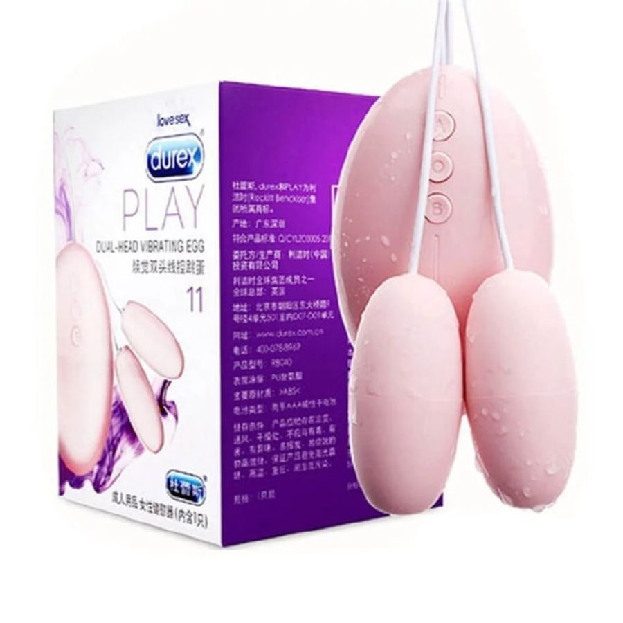Trứng rung 2 đầu Durex Dual Head 11 chế độ rung cực mạnh