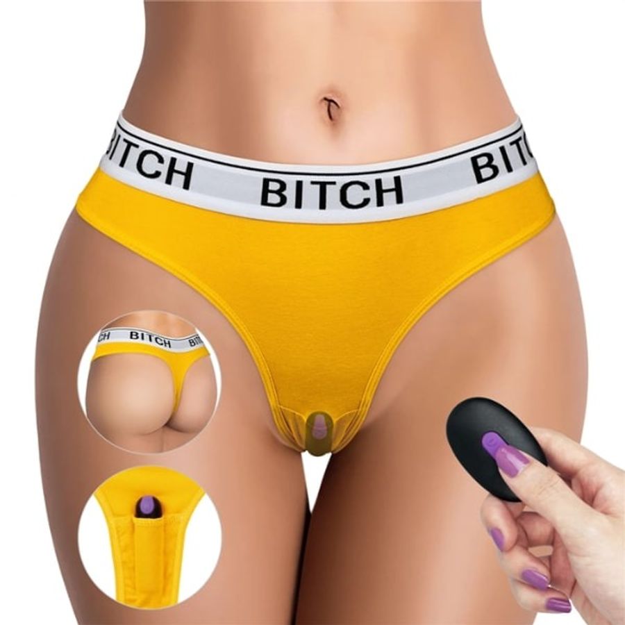 Quần chíp BDSM, Lovetoy Bitch rung cực sướng điều khiển từ xa  nhỏ gọn