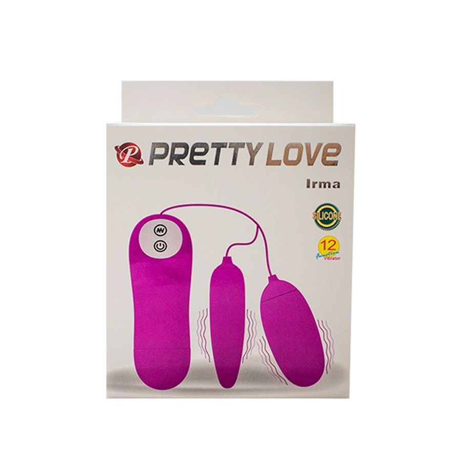 Trứng rung tình yêu Pretty Love Irma mềm mịn rung cực mạnh