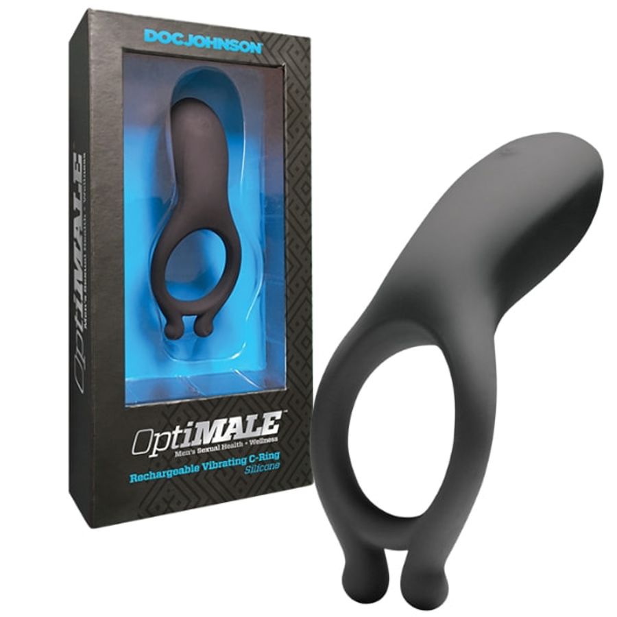 Vòng đeo dương vật OptiMALE Rechargeable Vibrating C-Ring