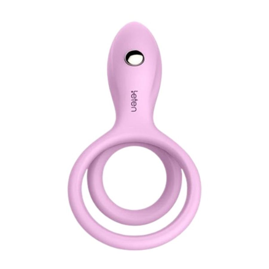 Vòng đeo dương vật Leten Vibe Ring có rung và lưỡi liếm