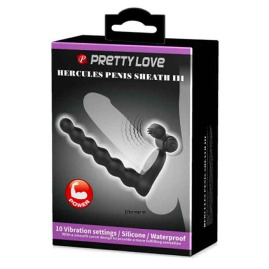 Vòng đeo dương vật Pretty Love Hercules Penis III có rung
