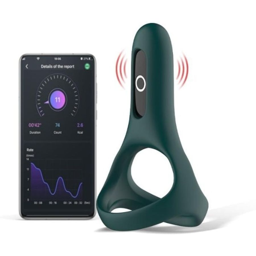 Vòng đeo dương vật Magic Motion Rise có rung qua App