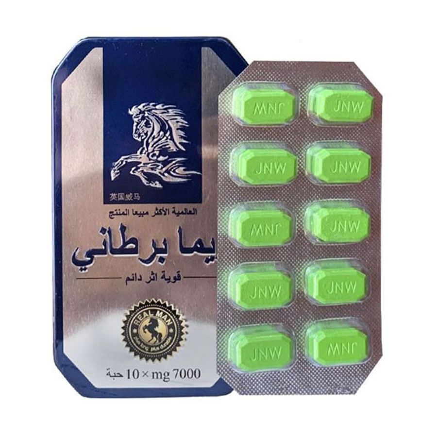 Cường dương Ngựa Thái 7000mg hộp 10 viên