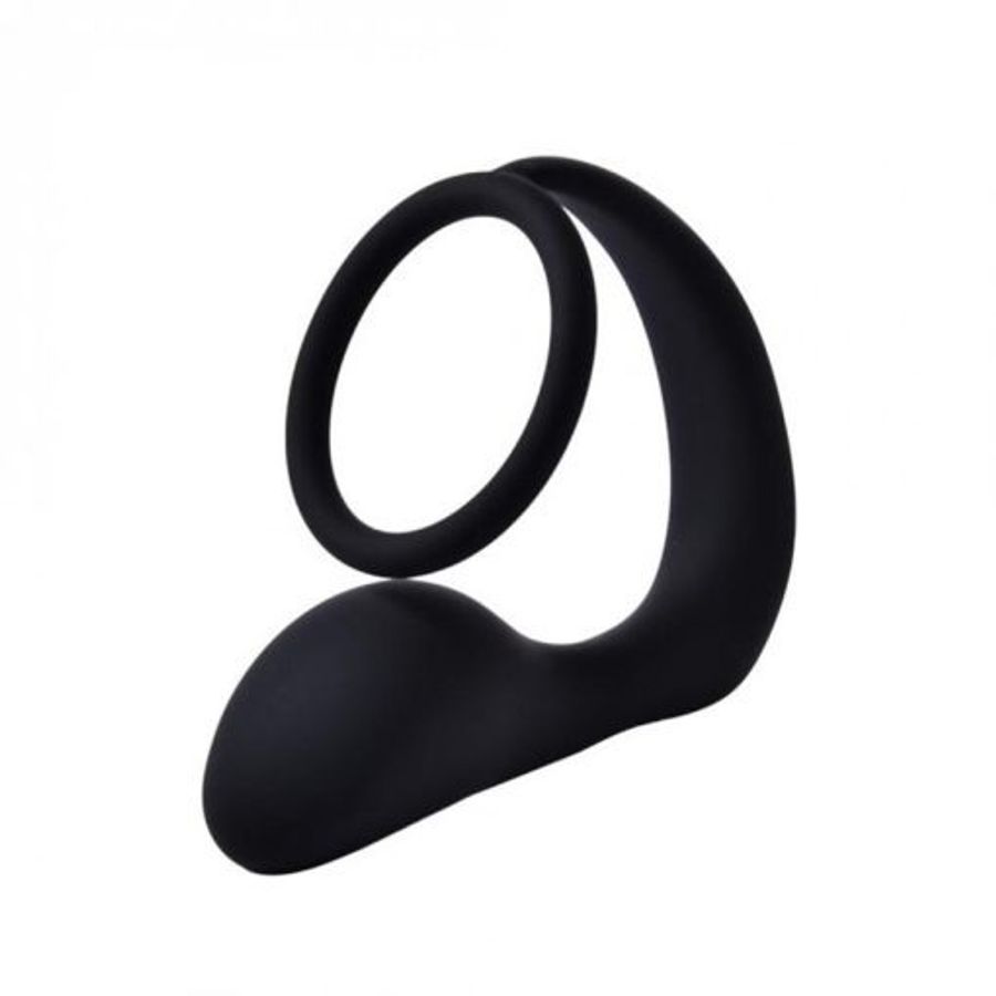 Dụng Cụ Kích Thích Hậu Môn Cockring Kèm Vòng Rung 407124