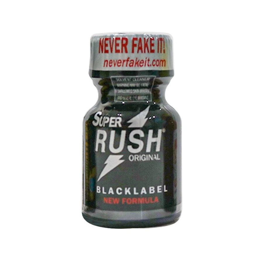 Chai hít tăng khoái cảm Popper PWD USA Super Rush Black Label - Chai 10ml Mỹ Cao Cấp
