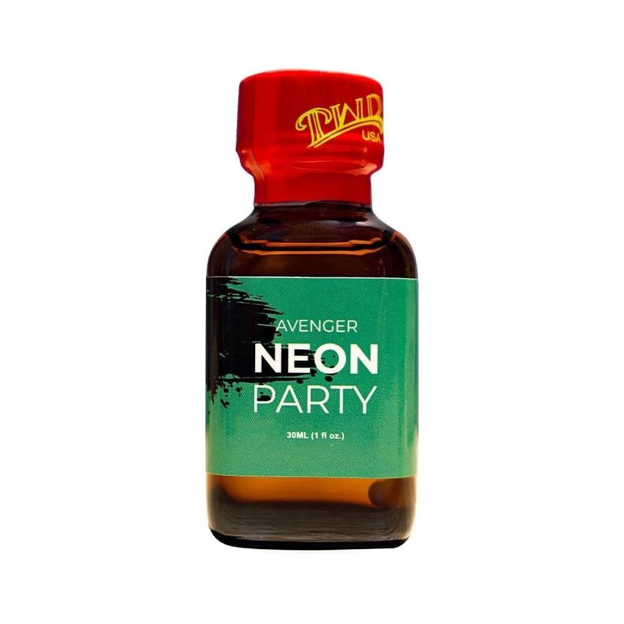 Chai hít tăng khoái cảm Popper PWD Avenger Neon Party Green - Chai 30ml chính hãng