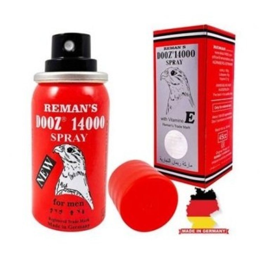 Chai xịt kéo dài chống xuất tinh sớm nam giới Reman's Dooz 14000 Spray 45ml Chính hãng