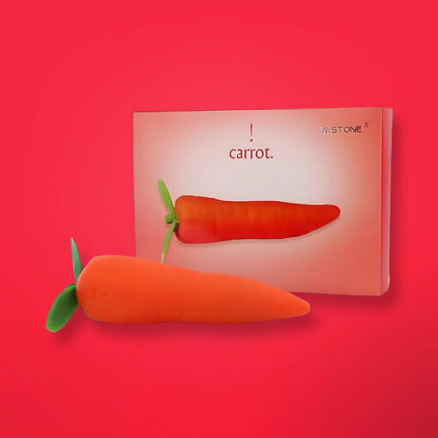 Dương vật giả cà rốt Wistone Carrot 10 chế độ rung