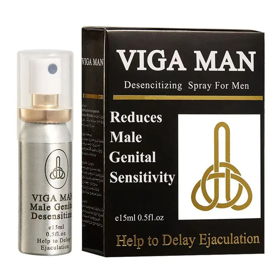 Chai xịt kéo dài chống xuất tinh sớm nam giới VIGA  - 15ML Chính hãng