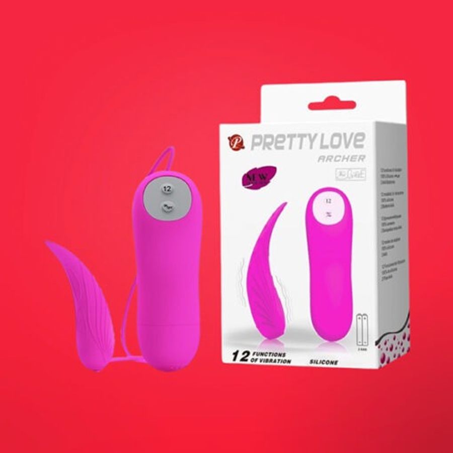 Trứng rung Pretty Love Archer 12 chế độ Rung Cực Sướng - Chính Hãng