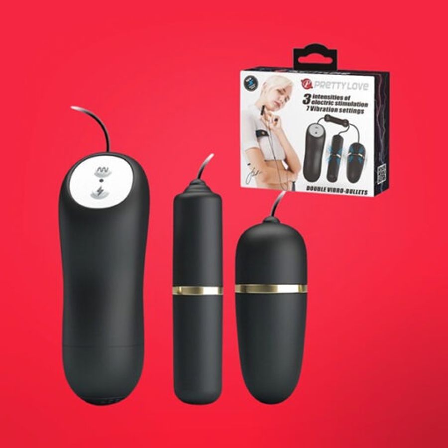 Trứng rung 2 đầu Pretty Love cao cấp Rung Cực Sướng - Chính Hãng