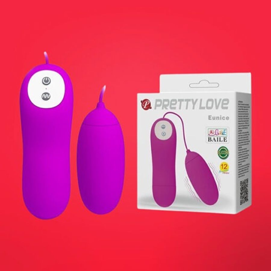 Trứng rung 1 đầu Pretty Love Eunice Rung Cực Sướng - Chính Hãng