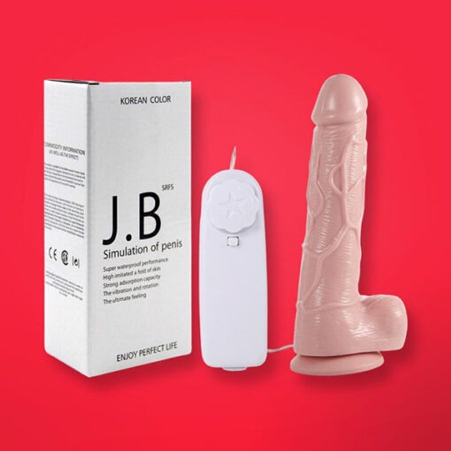 Dương vật giả gắn tường JB Korean rung ngoáy Rung Cực Sướng - Chính Hãng