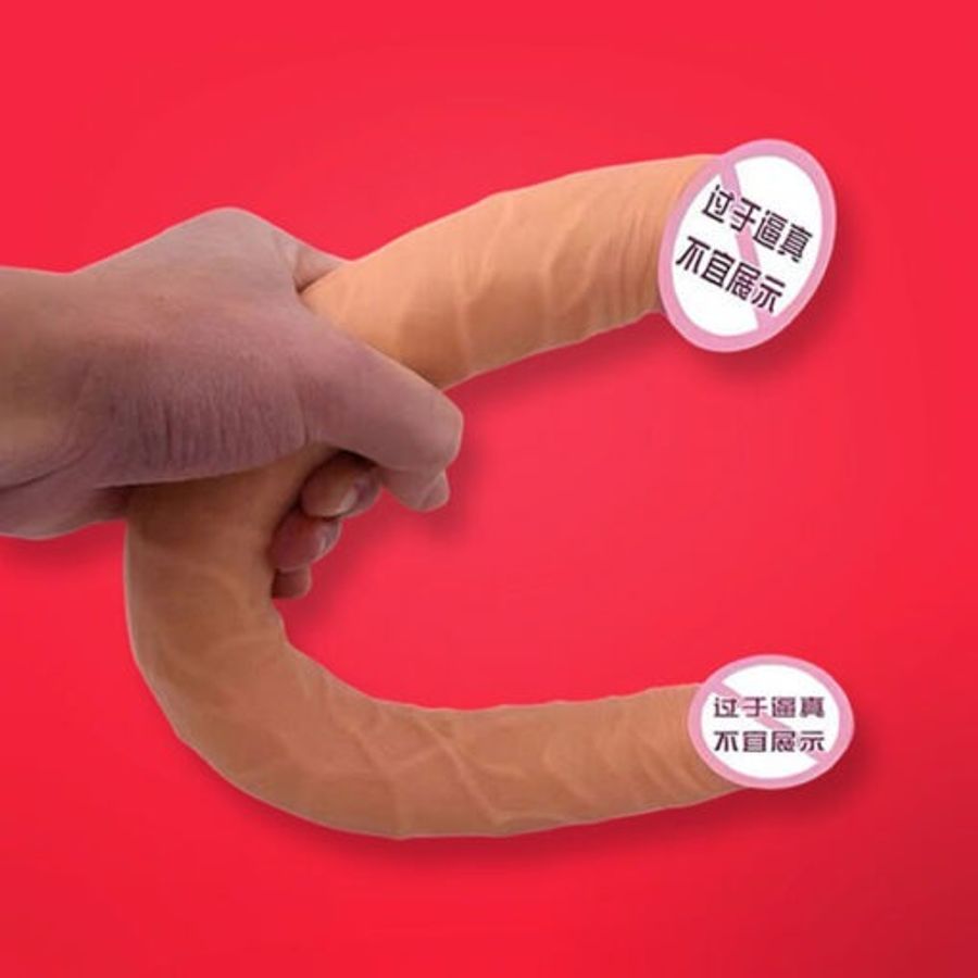 Dương vật giả 2 đầu Mengze dành cho cặp đôi lesbian - Chính Hãng