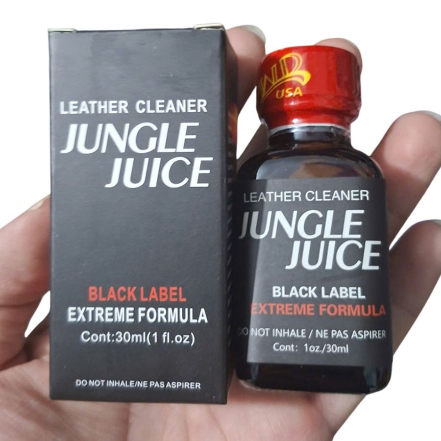 Popper Jungle Juice Leather Cleaner Black Label Chai 30ml 665612