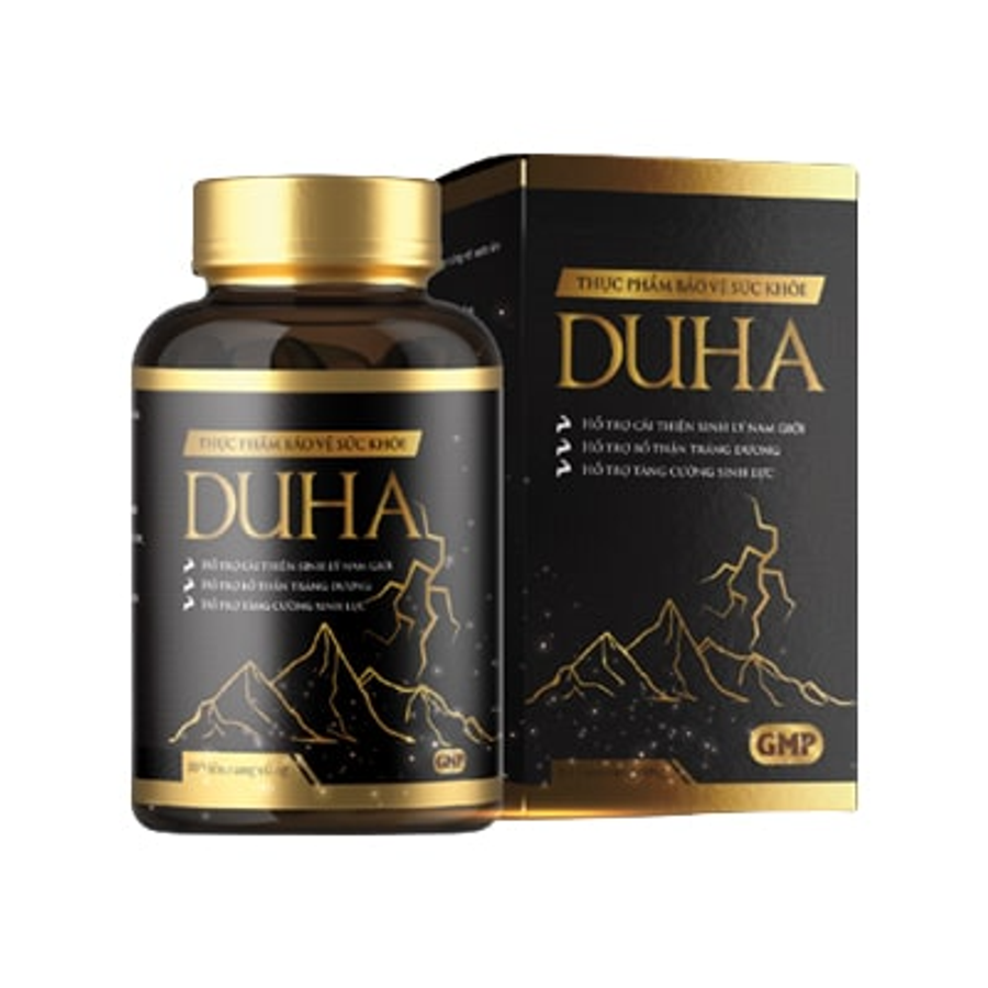 DUHA – Sản phẩm tăng cường sức khoẻ sinh lý nam giới