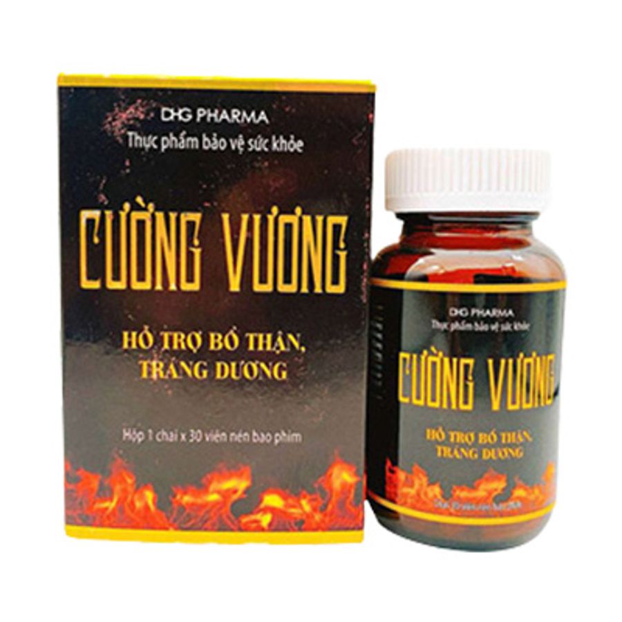 Viên uống hỗ trợ tăng cường sinh lý tráng dương bổ thận Cường Vương 30 viên
