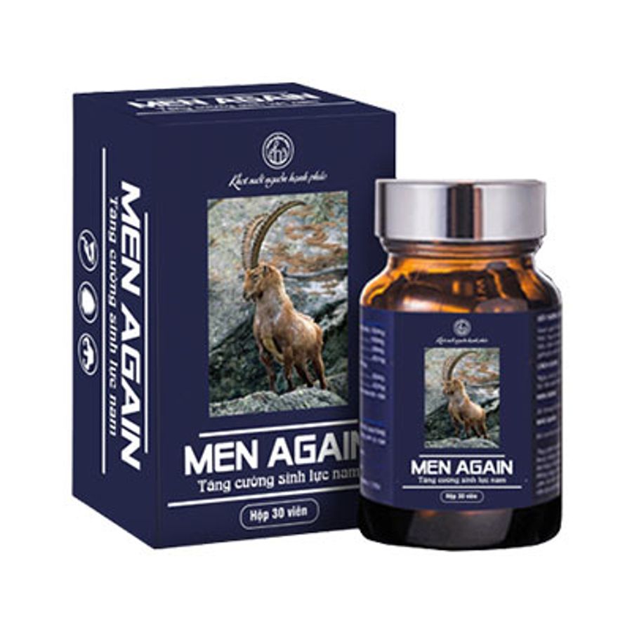 Viên uống hỗ trợ tăng cường sinh lý tráng dương bổ thận Men Again 30 viên