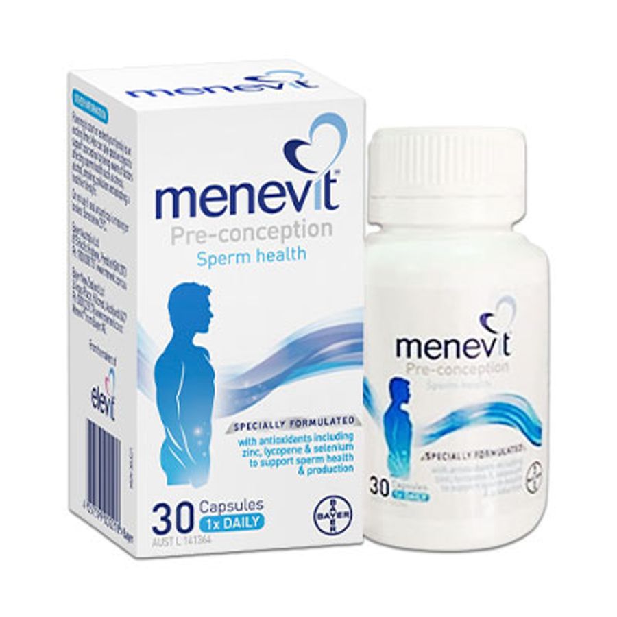 Viên uống hỗ trợ tăng cường sinh lý tráng dương bổ thận Menevit 30 viên