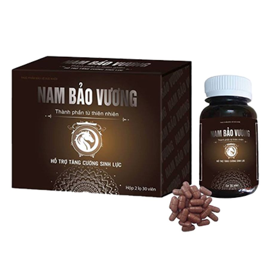 Viên uống hỗ trợ tăng cường sinh lý tráng dương bổ thận Nam Bảo Vương 60 Viên