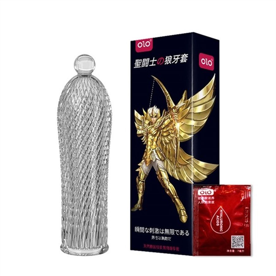 Bao cao su đôn bi gai to BDD OLO Dẻo 1 Cái che tên chính hãng