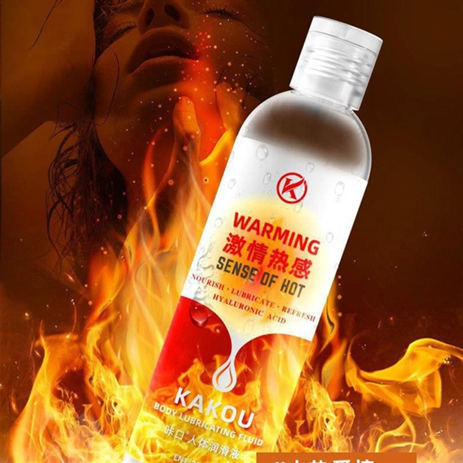 Gel bôi trơn cao cấp Kakou Warming 200ml AS giao hàng che tên