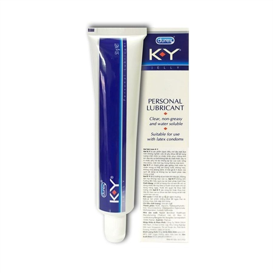 Gel trơn cao cấp GBT FII Durex KY 50gr - 1 tuýp giao hàng che tên
