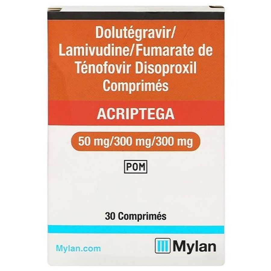 Acriptega 30 Viên - Thực Phẩm Chức Năng Phòng Ngừa Phơi Nhiễm HIV Hãng Mylan, Tăng Cường Hệ Miễn Dịch, Dễ Dàng Sử Dụng 746163