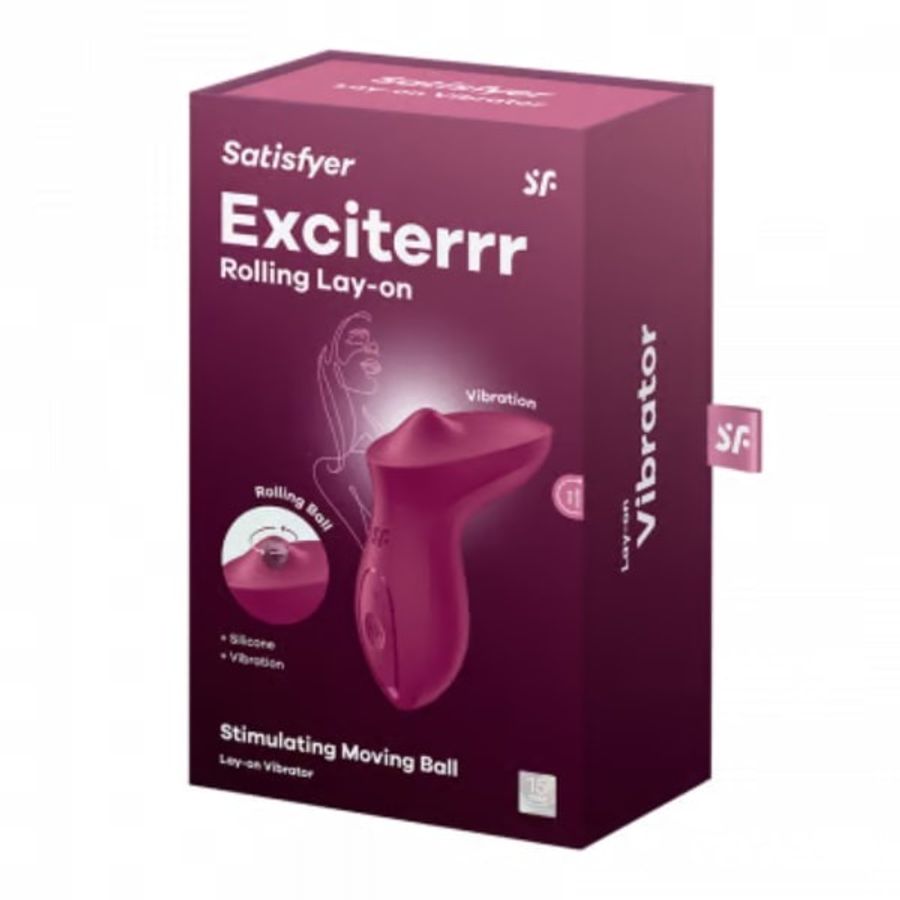 Máy rung massage kích thích nữ Satisfyer Exciterrr thiết kế độc đáo