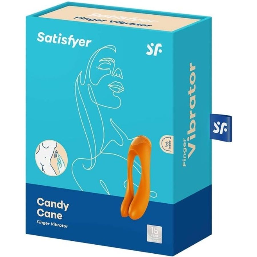 Máy rung massage kích thích nữ Satisfyer Candy Cane có thiết kế 2 đầu rung