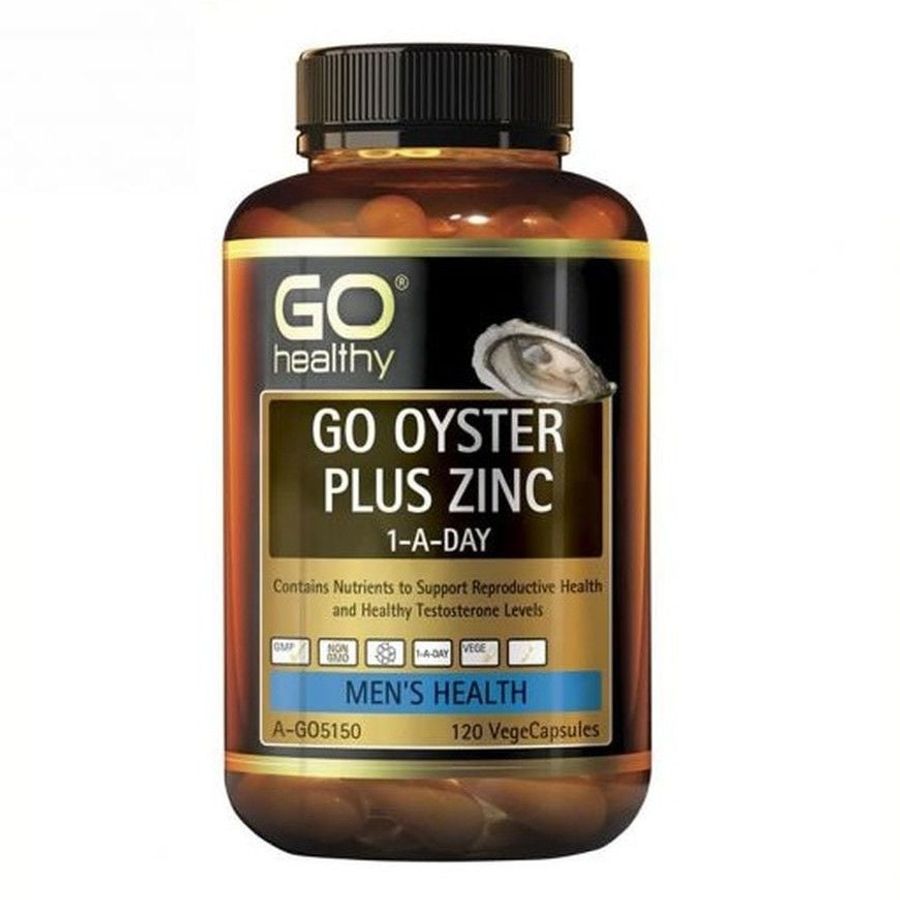 Go Healthy Go Oyster Plus Zinc 1-A-Day Viên uống hàu biển tăng cường sinh lý