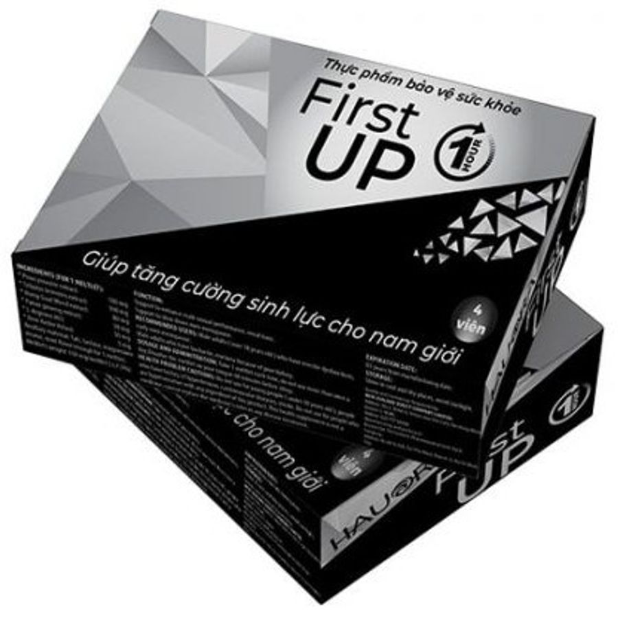 Viên uống hỗ trợ tăng cường sinh lý tráng dương bổ thận First Up 1h 4 viên