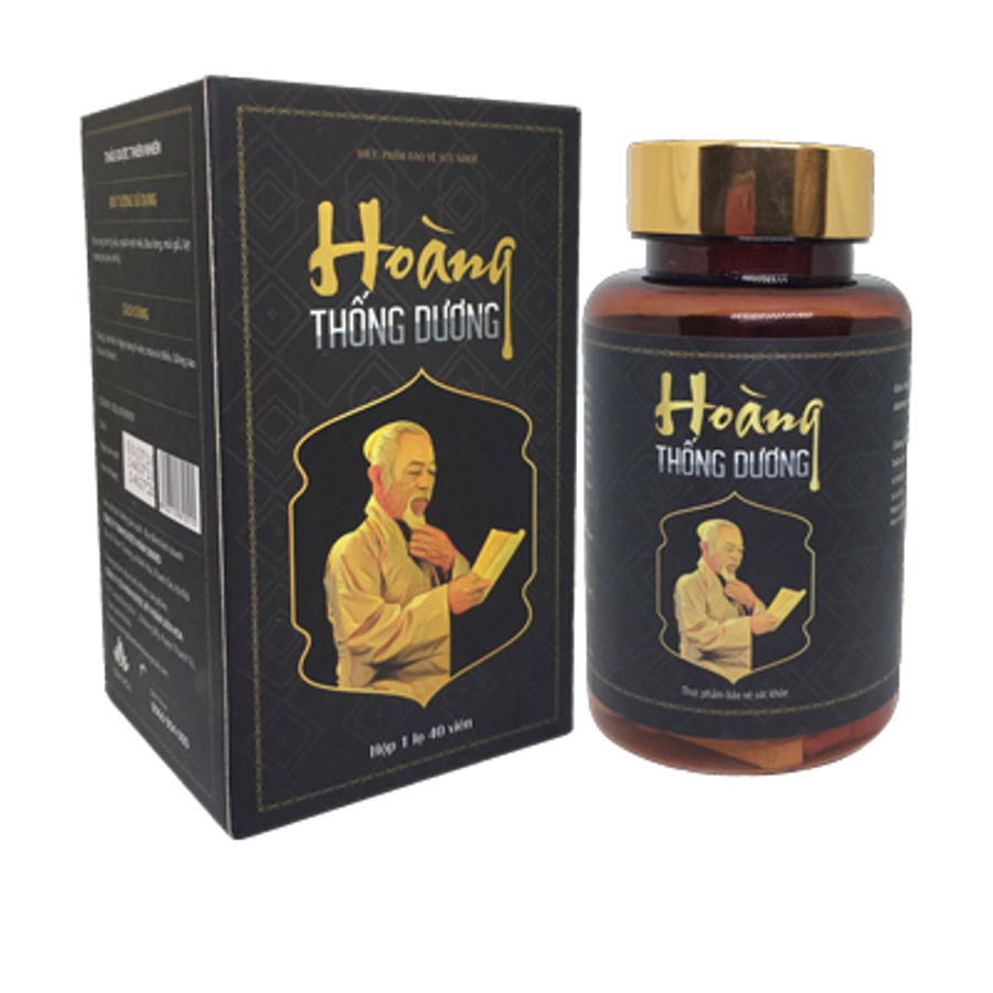 Viên uống hỗ trợ tăng cường sinh lý tráng dương bổ thận Hoàng Thống Dương 40 viên