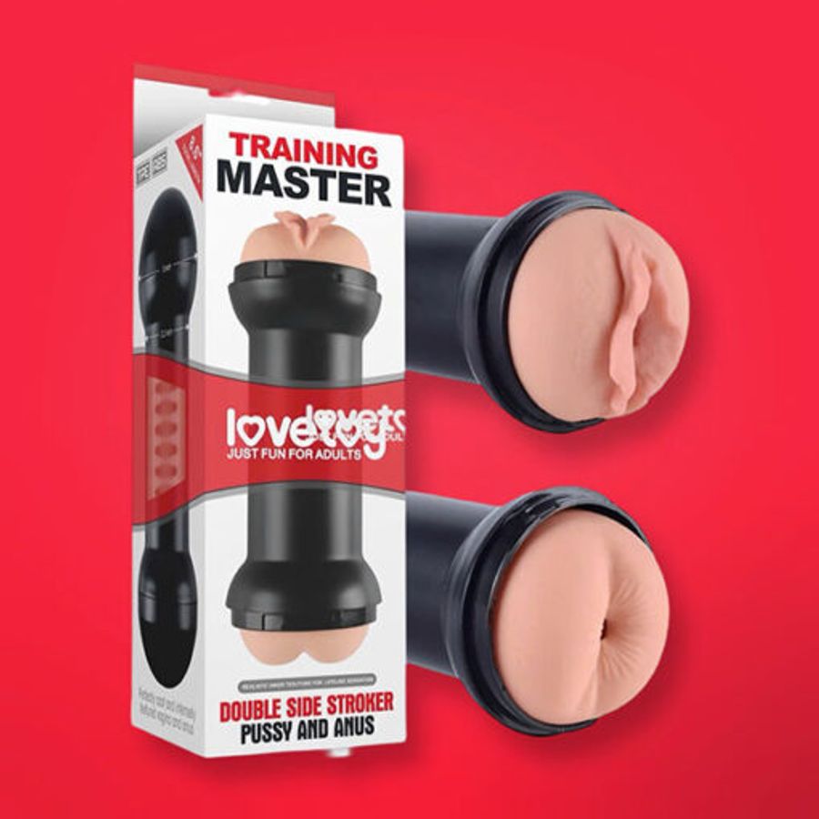 Âm đạo giả 2 đầu Lovetoy Training Master (âm đạo, hậu môn)