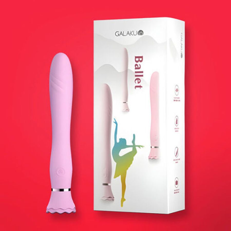 Que rung massage cao cấp Galaku Ballet 10 chế độ, hít tường