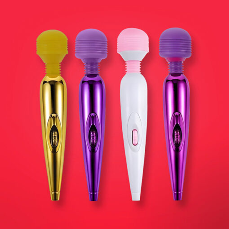 Chày rung massage mini mạ kim, dùng sạc