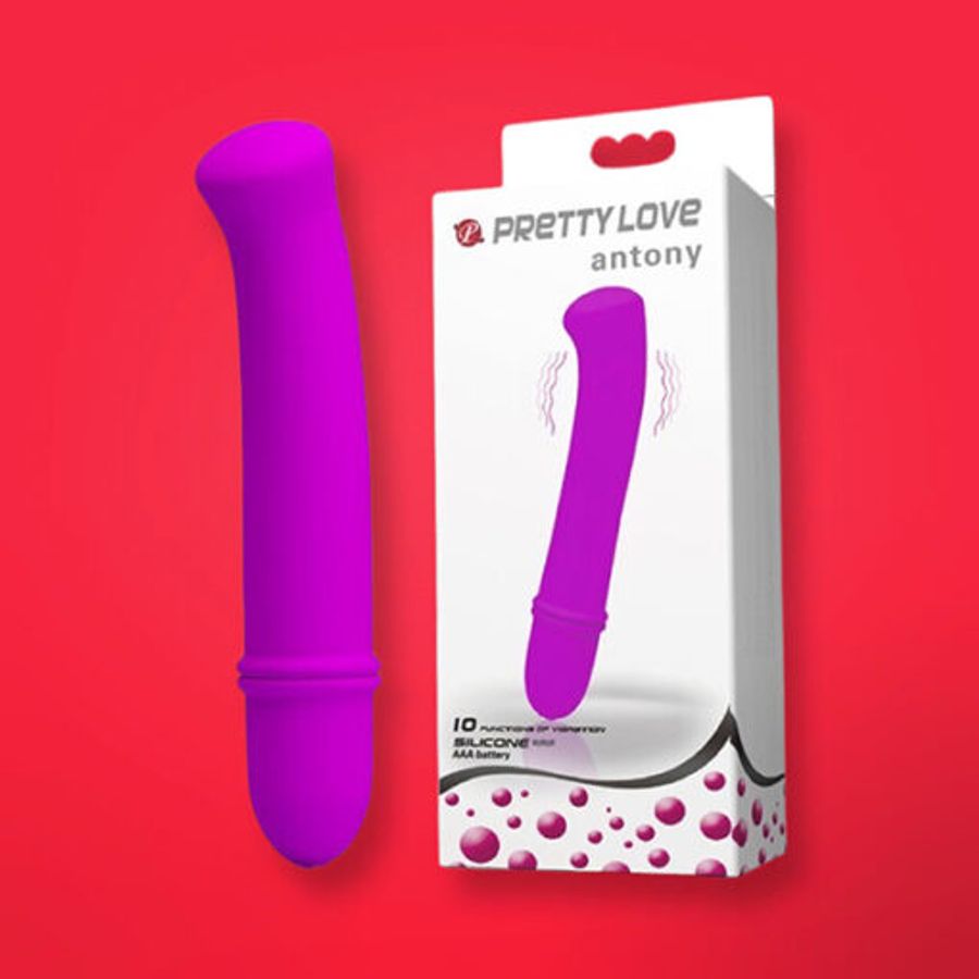 Dương vật giả mini Pretty Love Antony 10 chế độ rung