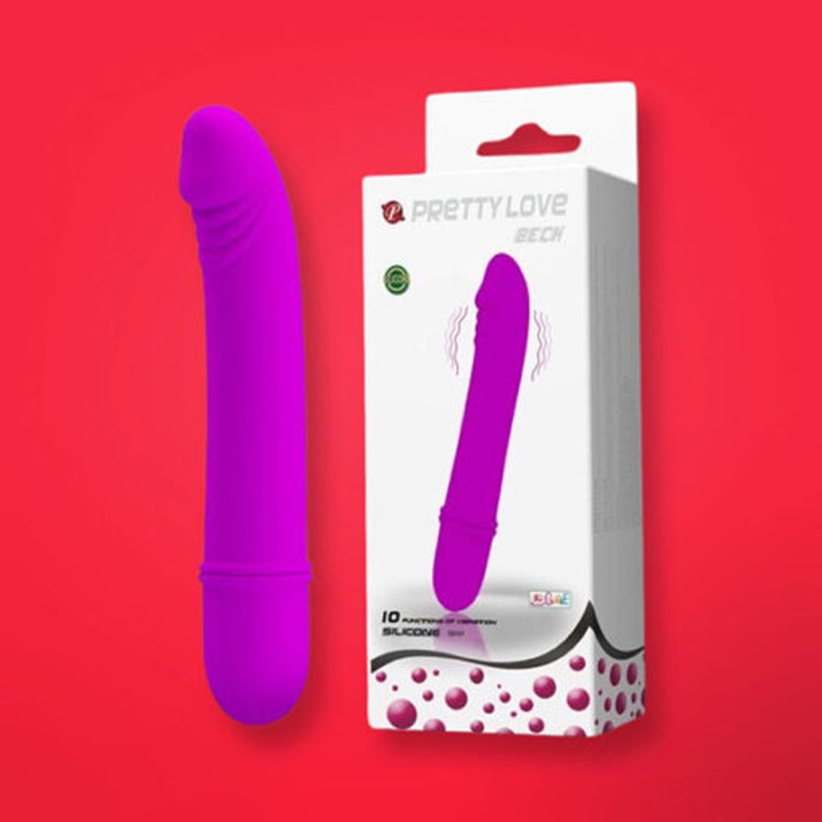 Dương vật giả mini Pretty Love Beck 10 chế độ rung 409322