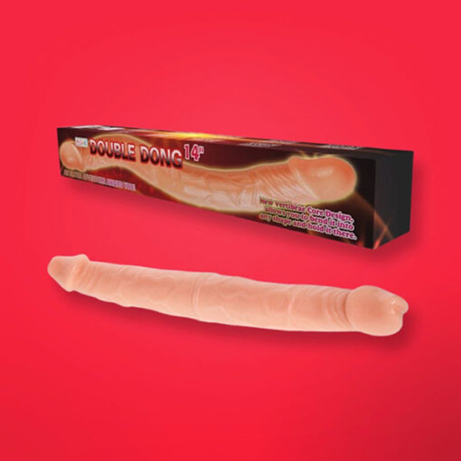 Dương vật giả 2 đầu silicon Baile Double Dong 14 inch