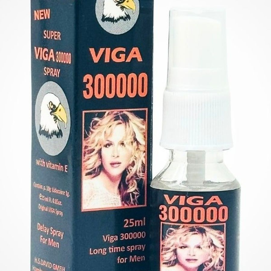 Chai xịt kéo dài chống xuất tinh sớm nam giới Viga Delay Spray 300000 - 25ML Chính hãng