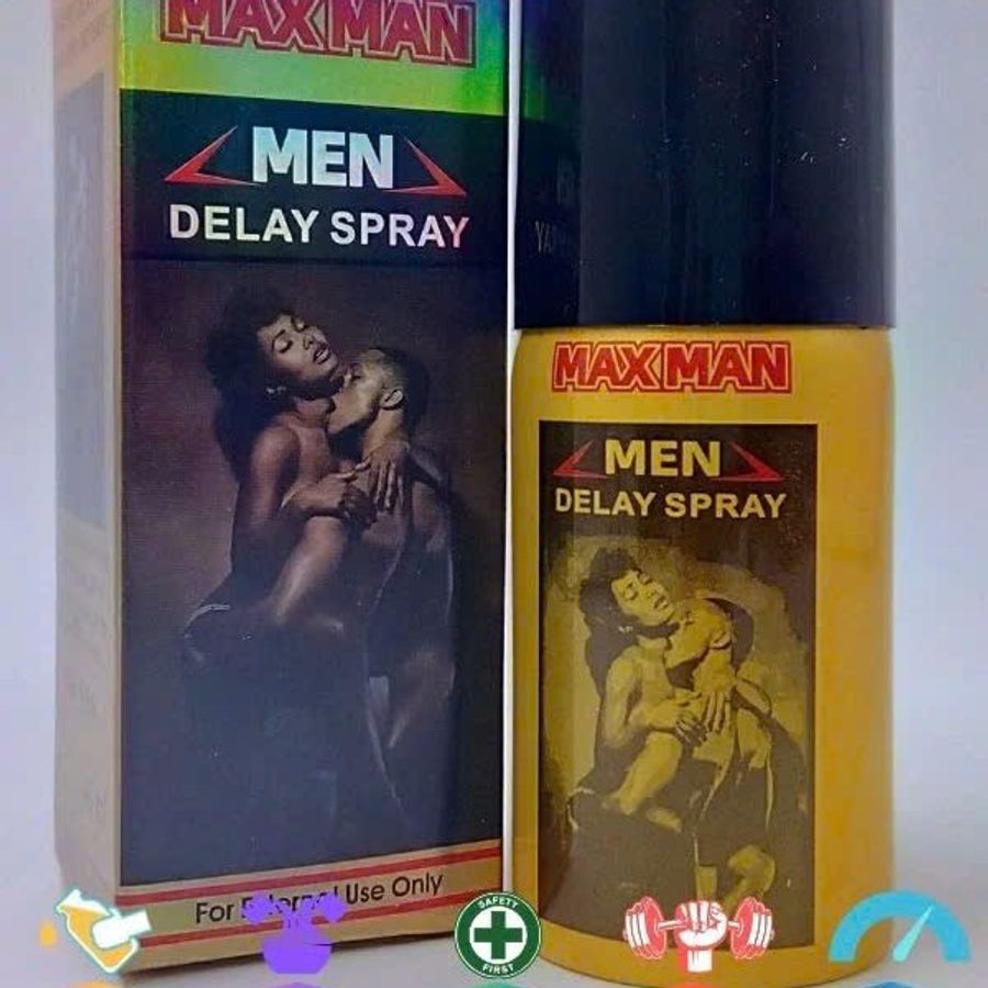 Chai xịt kéo dài chống xuất tinh sớm nam giới Maxman Delay Spray For Men 45ml Chính hãng