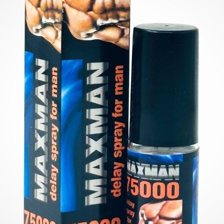 Chai xịt kéo dài chống xuất tinh sớm nam giới Maxman Delay Spray - 25ML Chính hãng