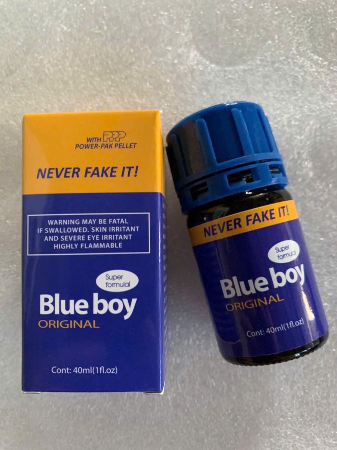 Popper 40ml Blue Boy, Che Tên 
