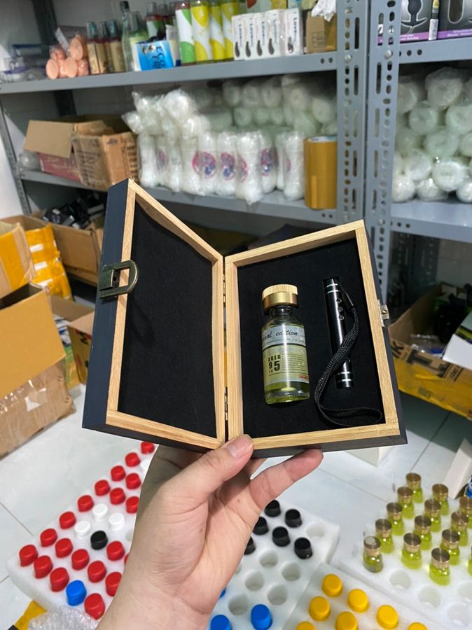 Popper 30ml Hộp Gỗ cao cấp, cực mạnh, che tên 