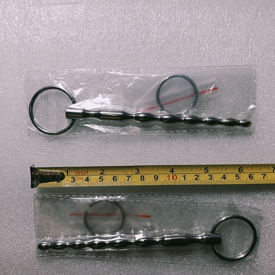 Cây thông lỗ tiểu, 16cm cả cây, inox không gỉ, che tên sp 