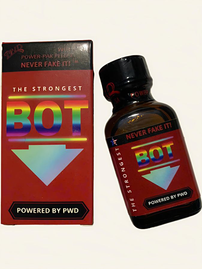 Popper BOT 30ml Usa, Chống lờn, Không Cồn,Mùi Dịu, Làm Giảm Đau, Che Tên SP 