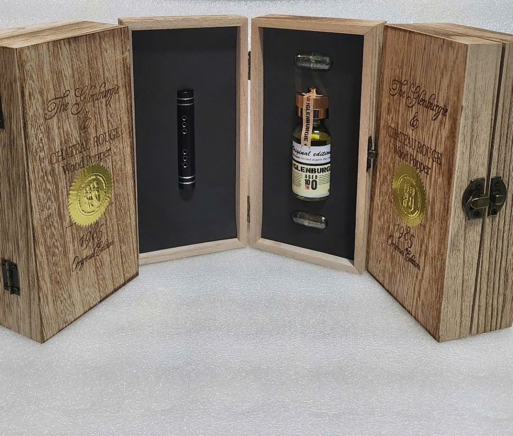 Popper Hộp Gỗ Cao Cấp 30ml Kèm Ống Hít, che tên sp 