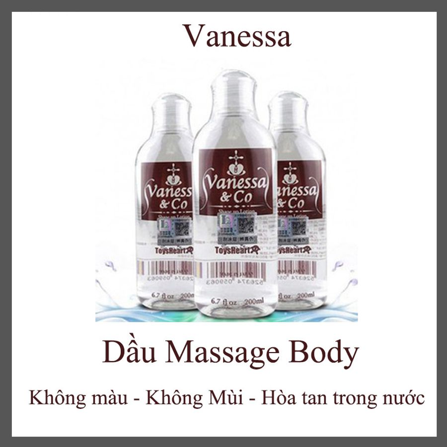 Chất bôi trơn Vanessa & Co Nhật Bản 200ml – Gốc nước dịu nhẹ, trơn mượt tự nhiên