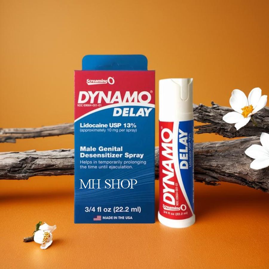 Lọ xịt mỹ lâu ra cho nam, chai xịt dynamo 22.2ml kéo dài hiệu quả
